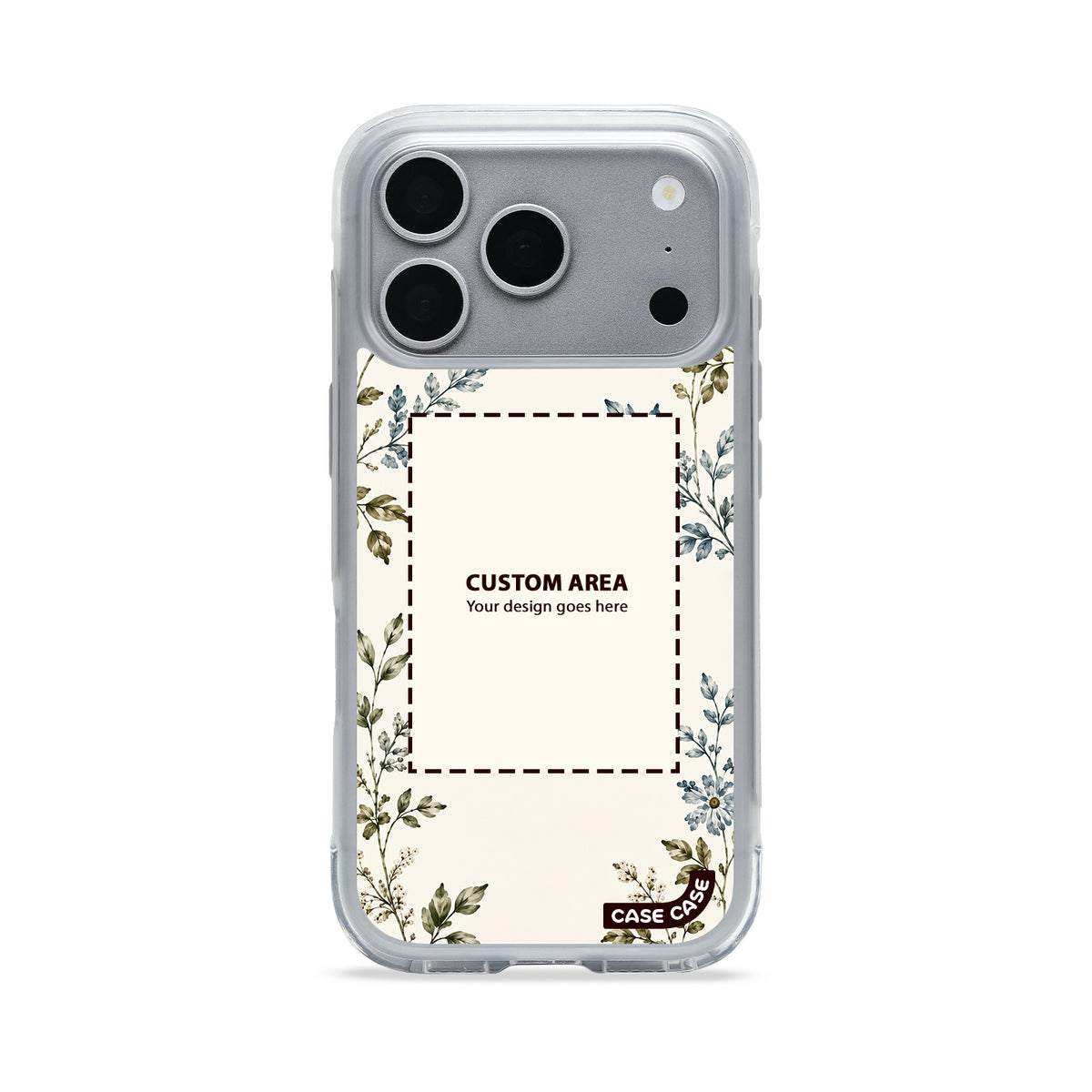 CASECASE FLORAL 08 Custom iPhone Case