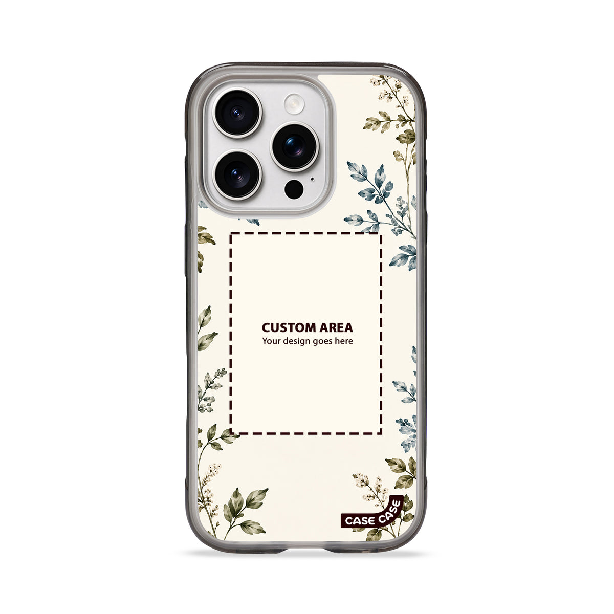 CASECASE FLORAL 08 Custom iPhone Case