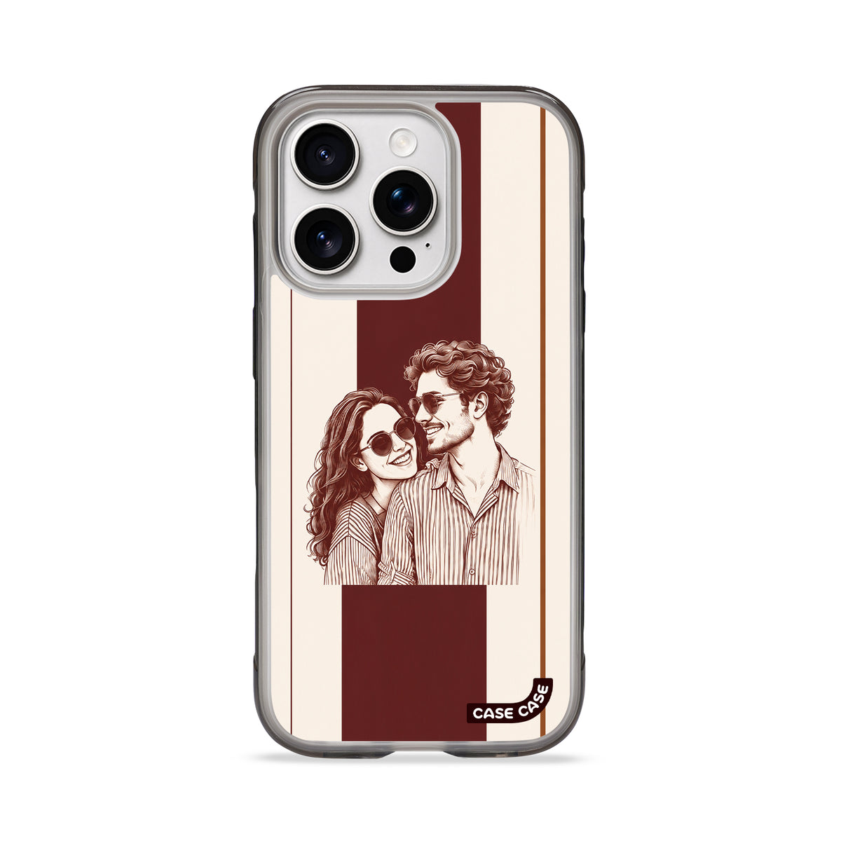 CASECASE STRIPE 04 Custom iPhone Case