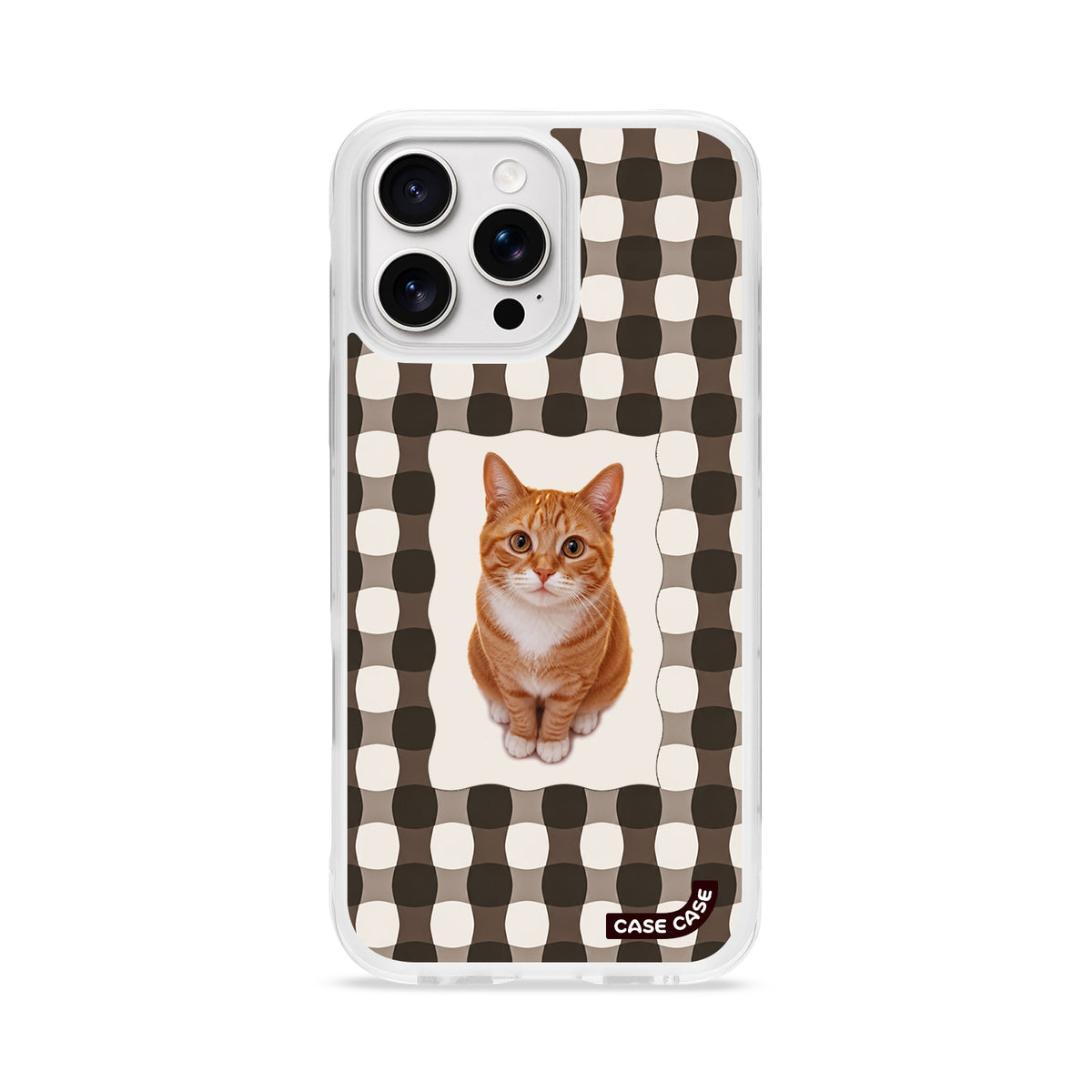 CASECASE CHECK 03 Custom iPhone Case