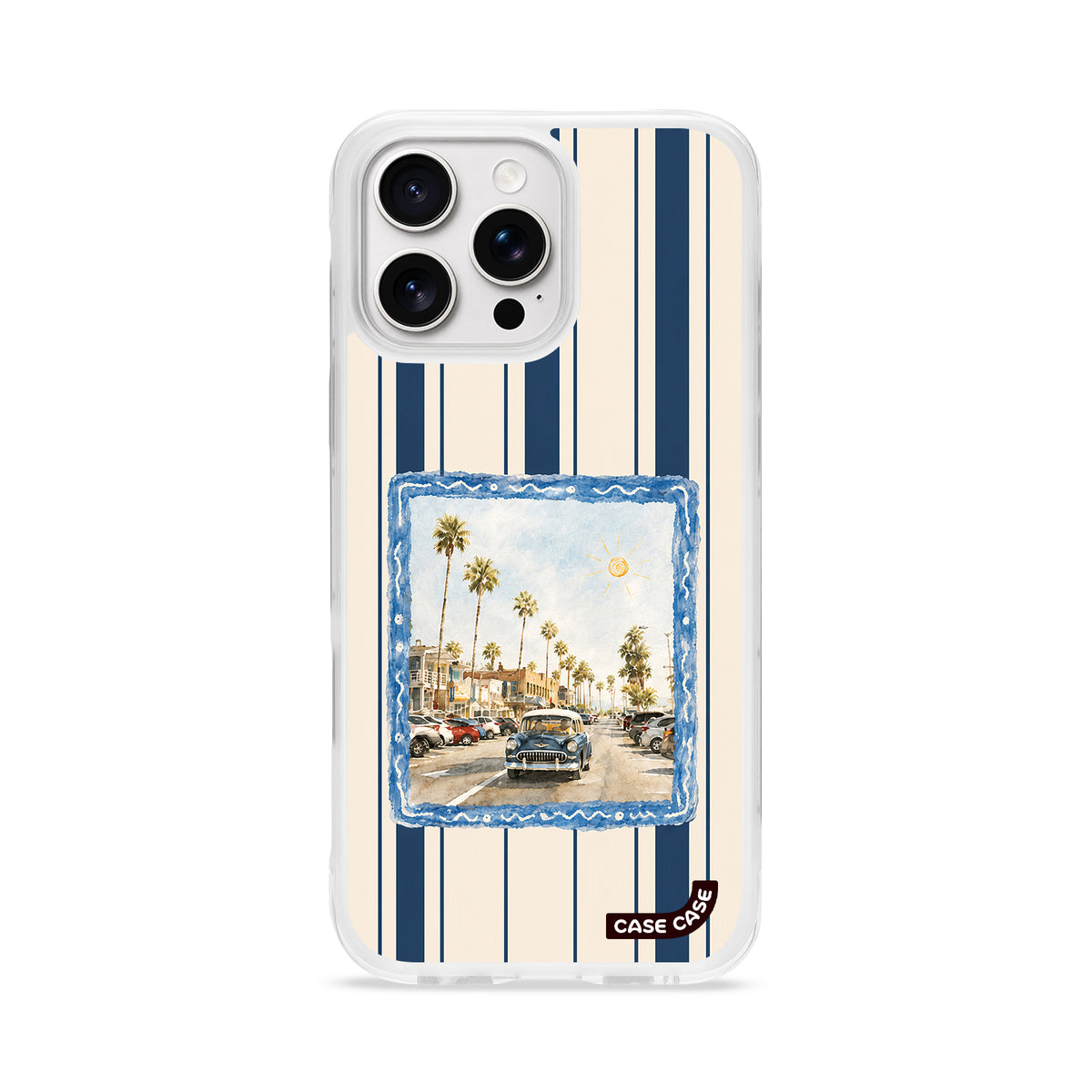 CASECASE STRIPE 05 Custom iPhone Case