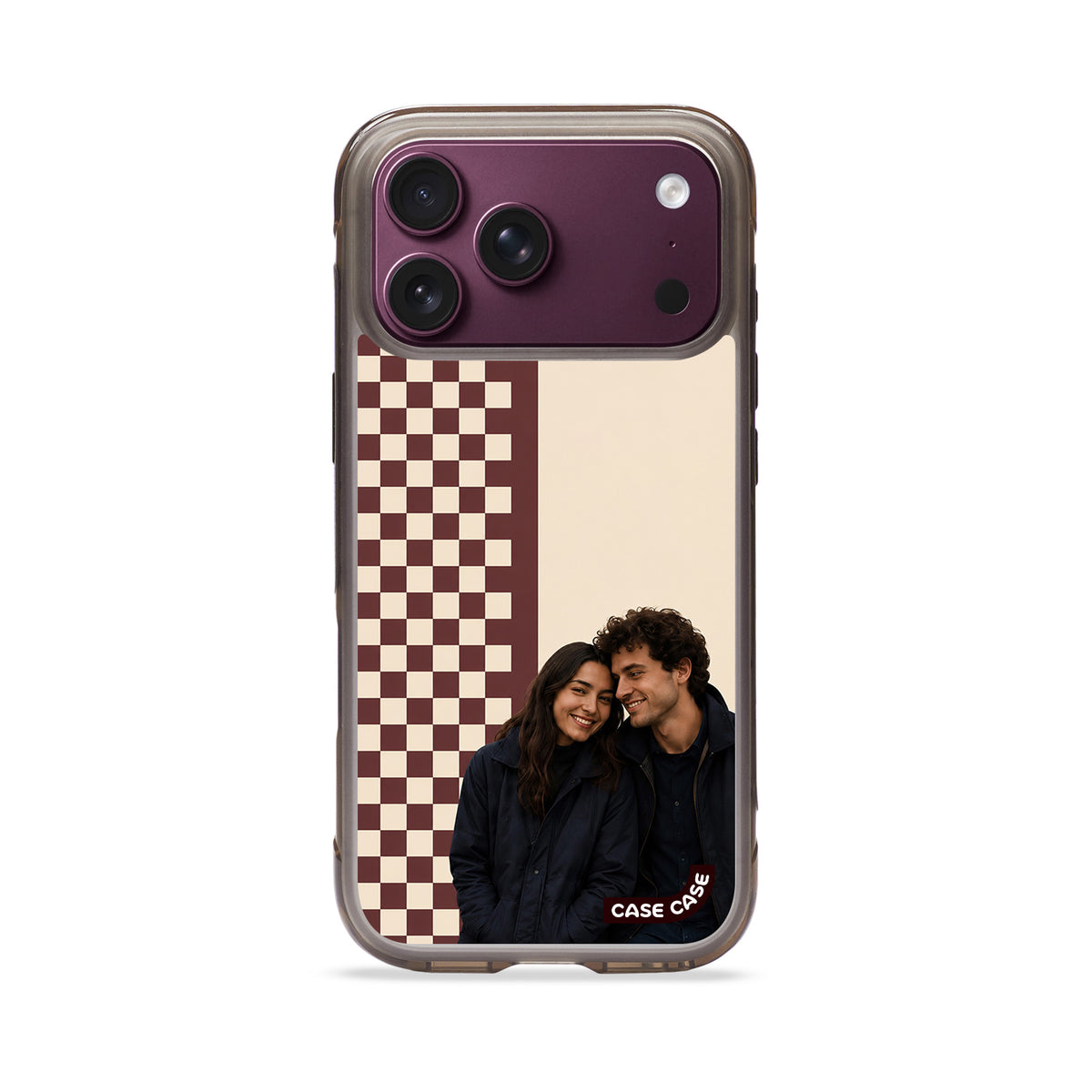 CASECASE CHECK 01 Custom iPhone Case