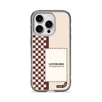 CASECASE CHECK 01 Custom iPhone Case