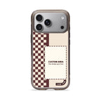 CASECASE CHECK 01 Custom iPhone Case