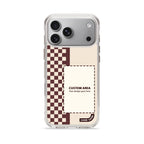 CASECASE CHECK 01 Custom iPhone Case
