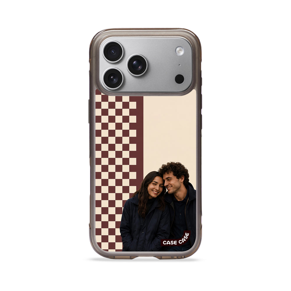 CASECASE CHECK 01 Custom iPhone Case