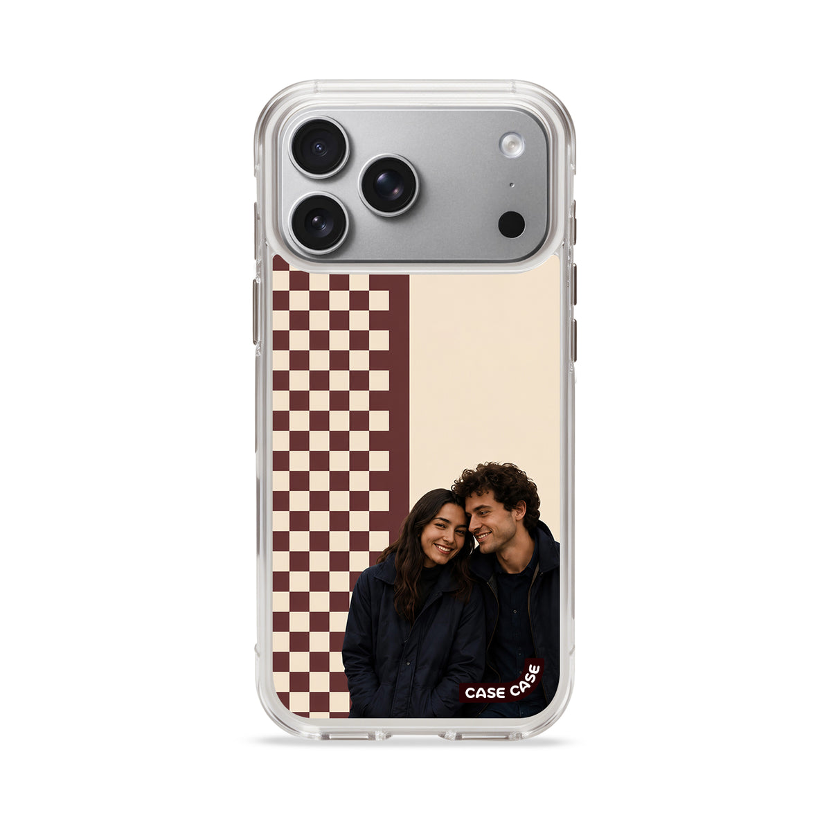 CASECASE CHECK 01 Custom iPhone Case