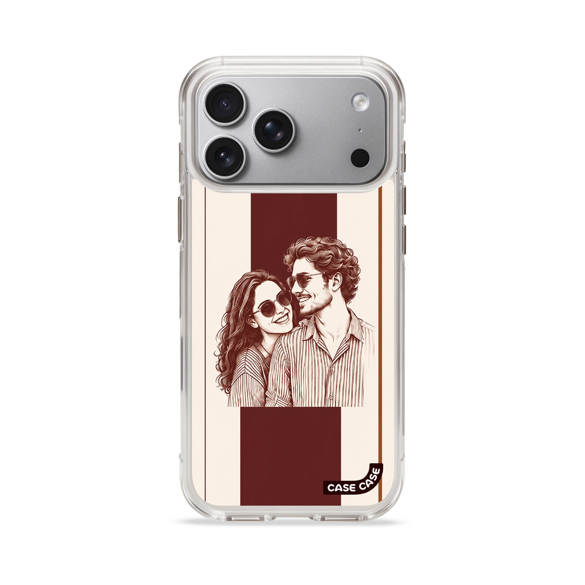 CASECASE STRIPE 04 Custom iPhone Case
