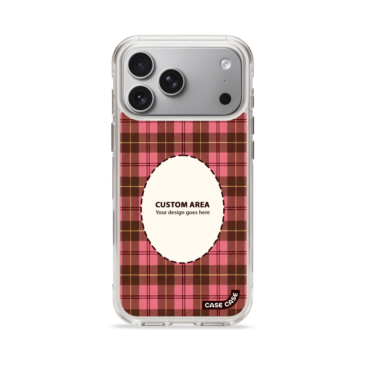 CASECASE CHECK 02 Custom iPhone Case