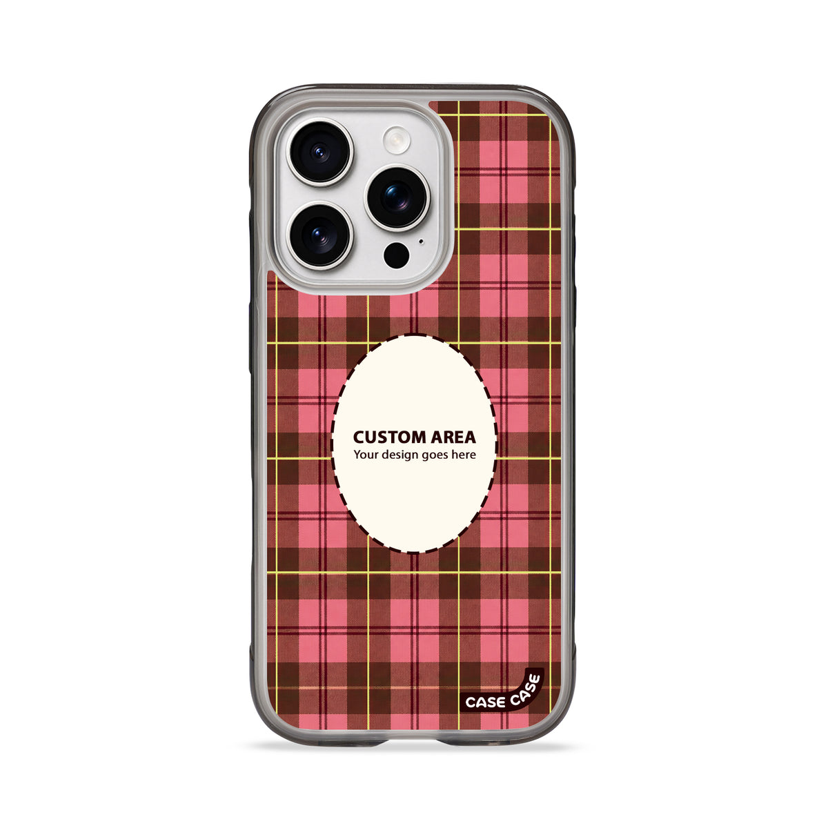 CASECASE CHECK 02 Custom iPhone Case