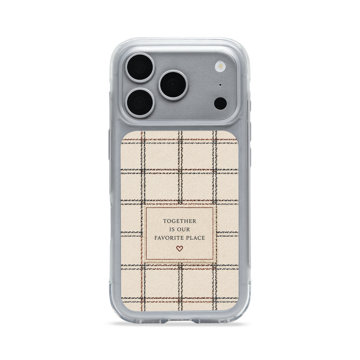 CASECASE CHECK Series Custom iPhone Case