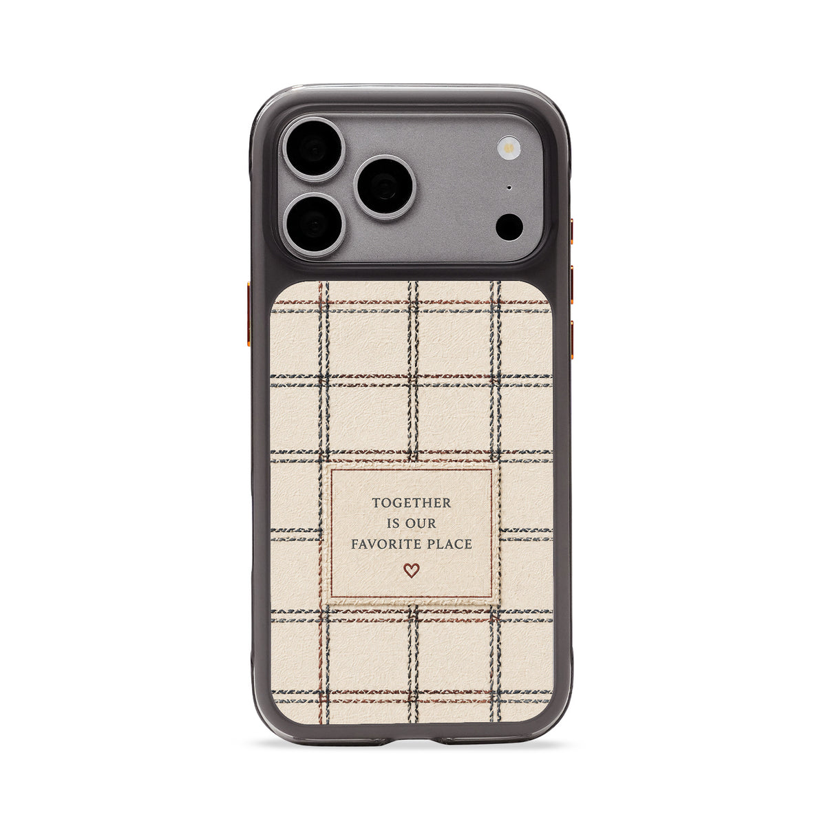 CASECASE CHECK Series Custom iPhone Case