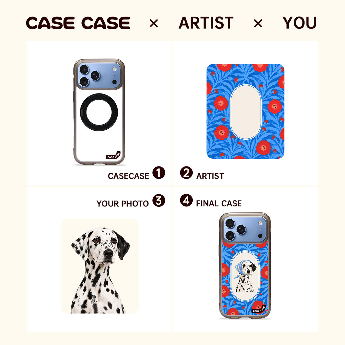 CASECASE FLORAL 04 Custom iPhone Case