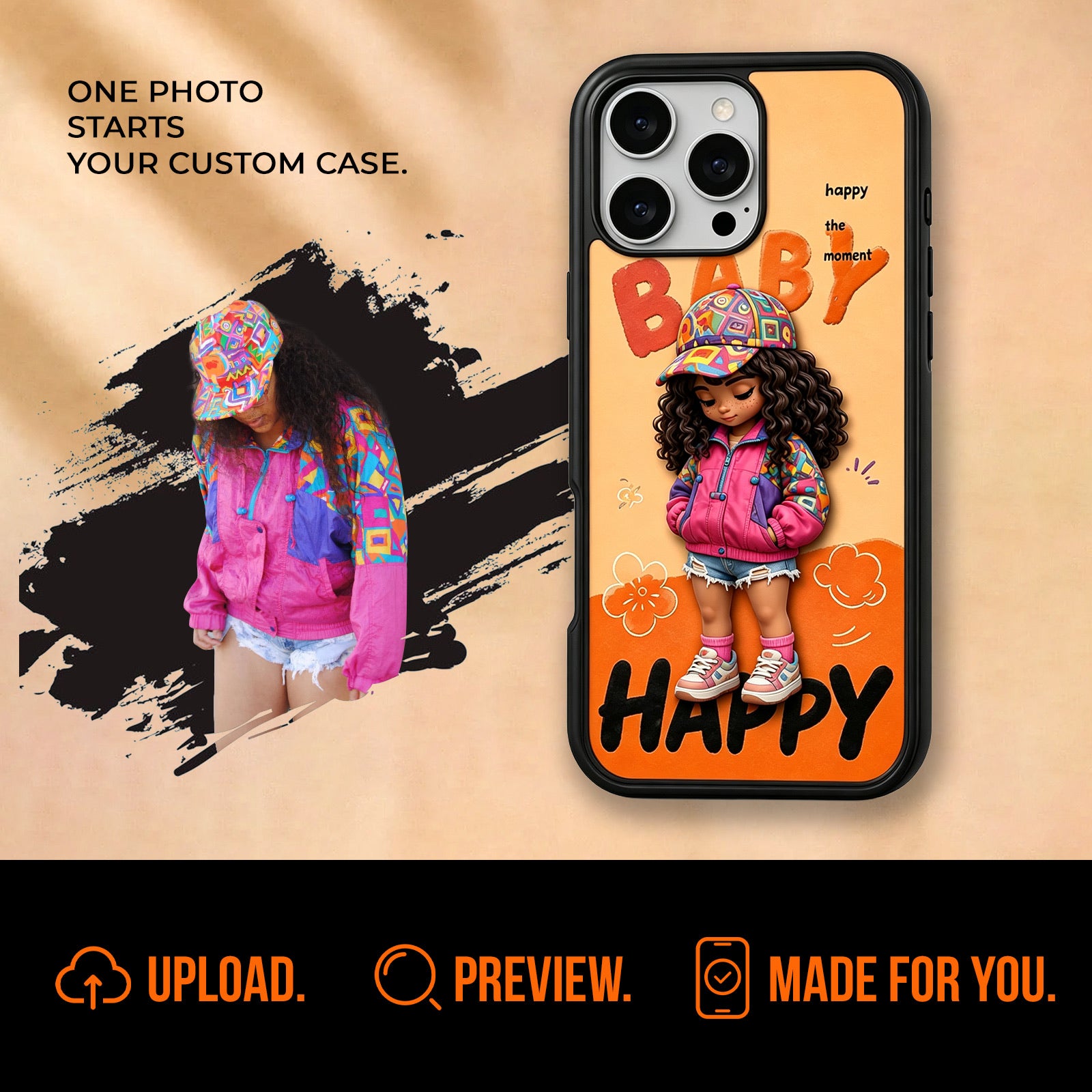 Custom Photo 3D Relief Phone Case