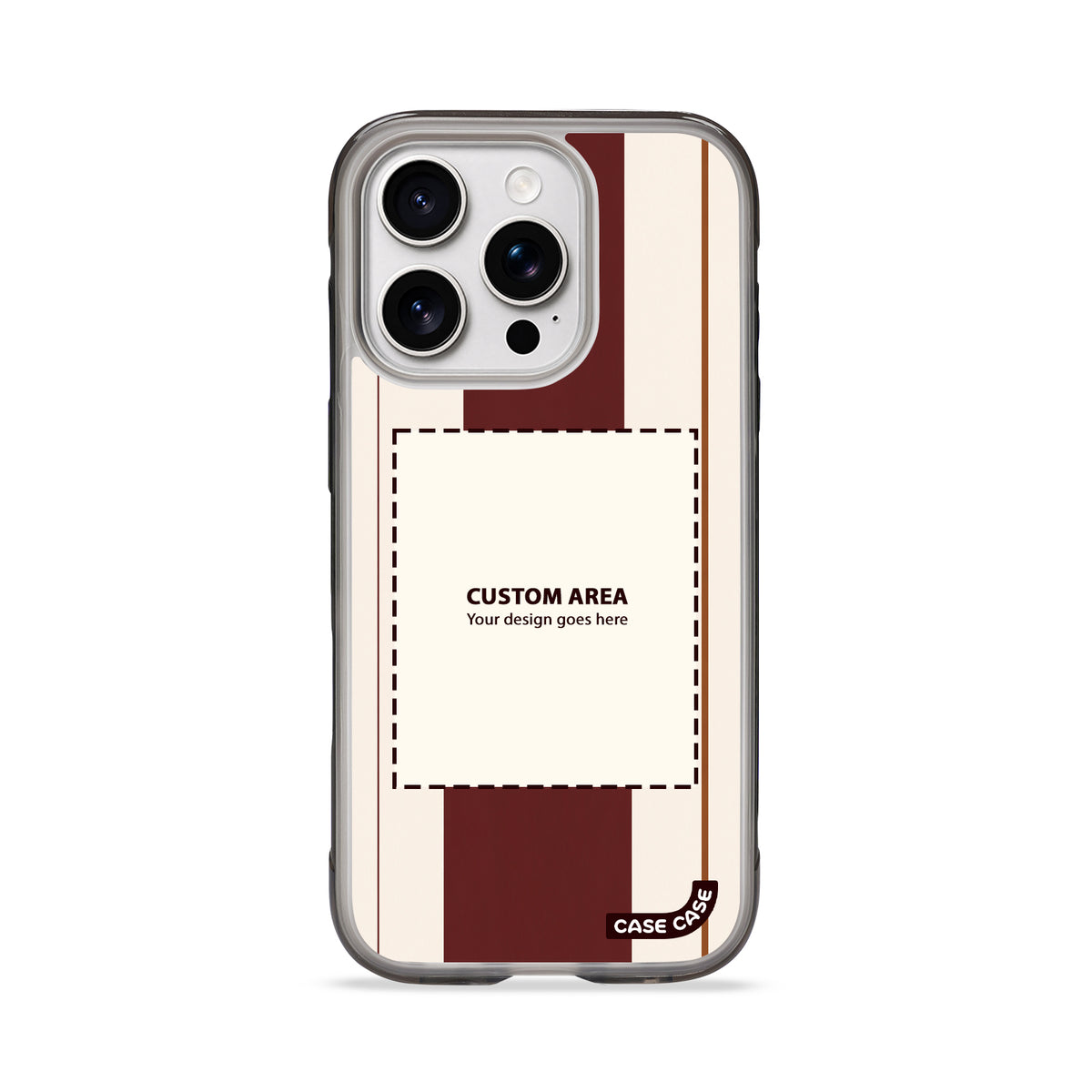 CASECASE STRIPE 04 Custom iPhone Case