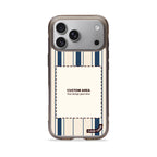 CASECASE STRIPE 05 Custom iPhone Case