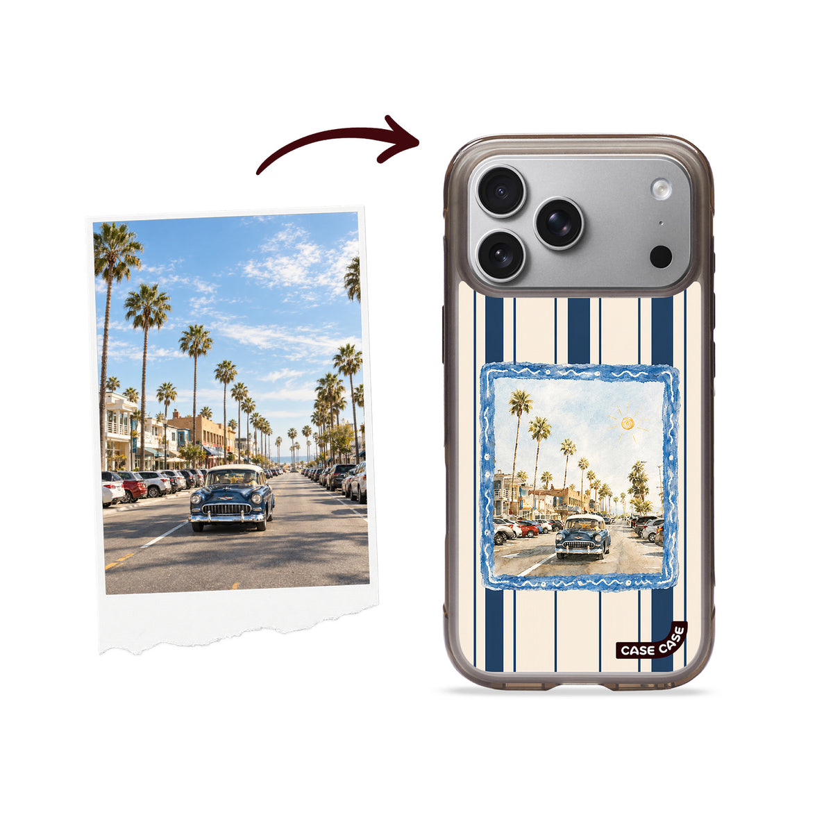 CASECASE The Moderns 02 Custom iPhone Case