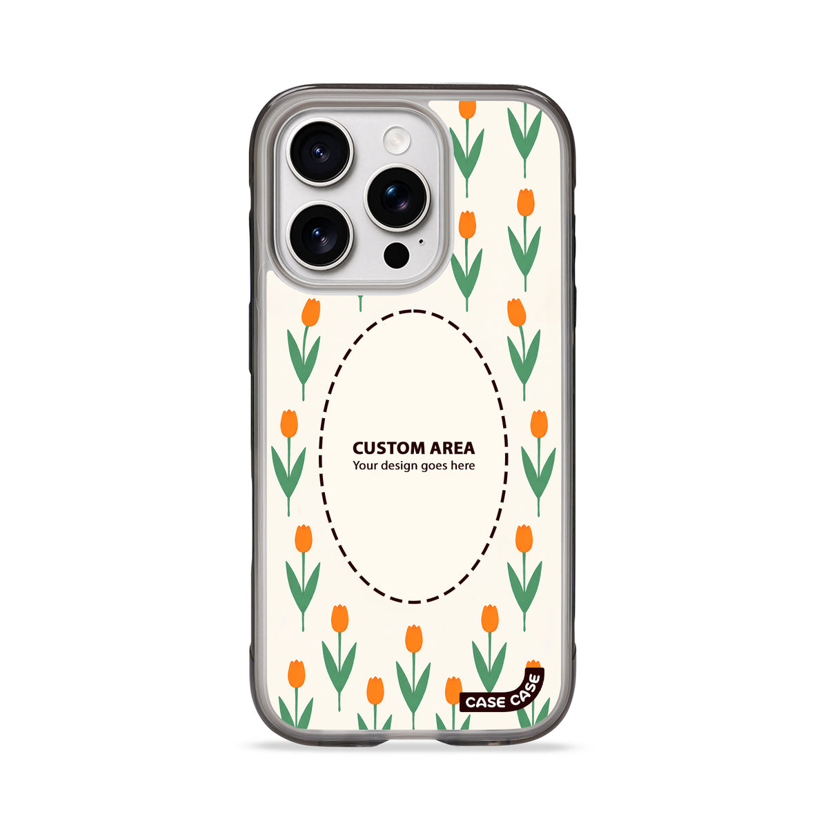CASECASE FLORAL 02 Custom iPhone Case