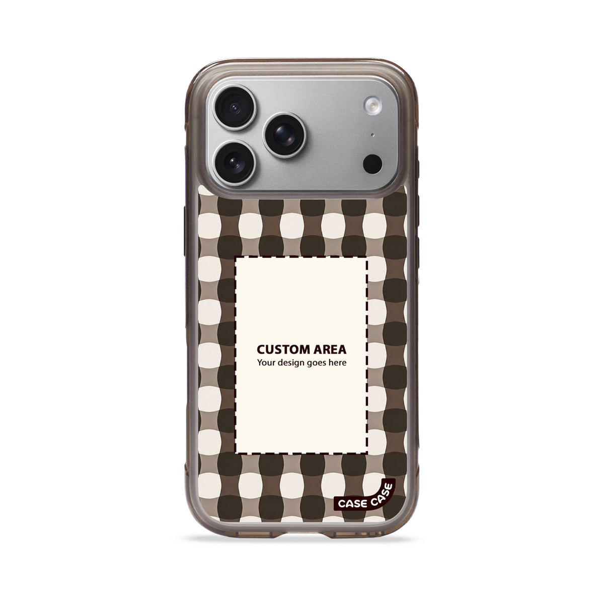 CASECASE CHECK 03 Custom iPhone Case