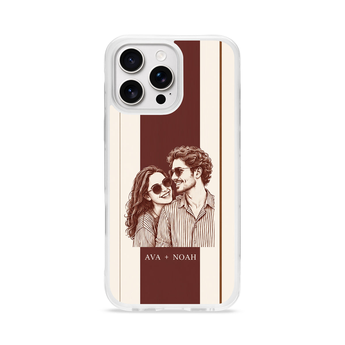CASECASE STRIPE Series Custom iPhone Case