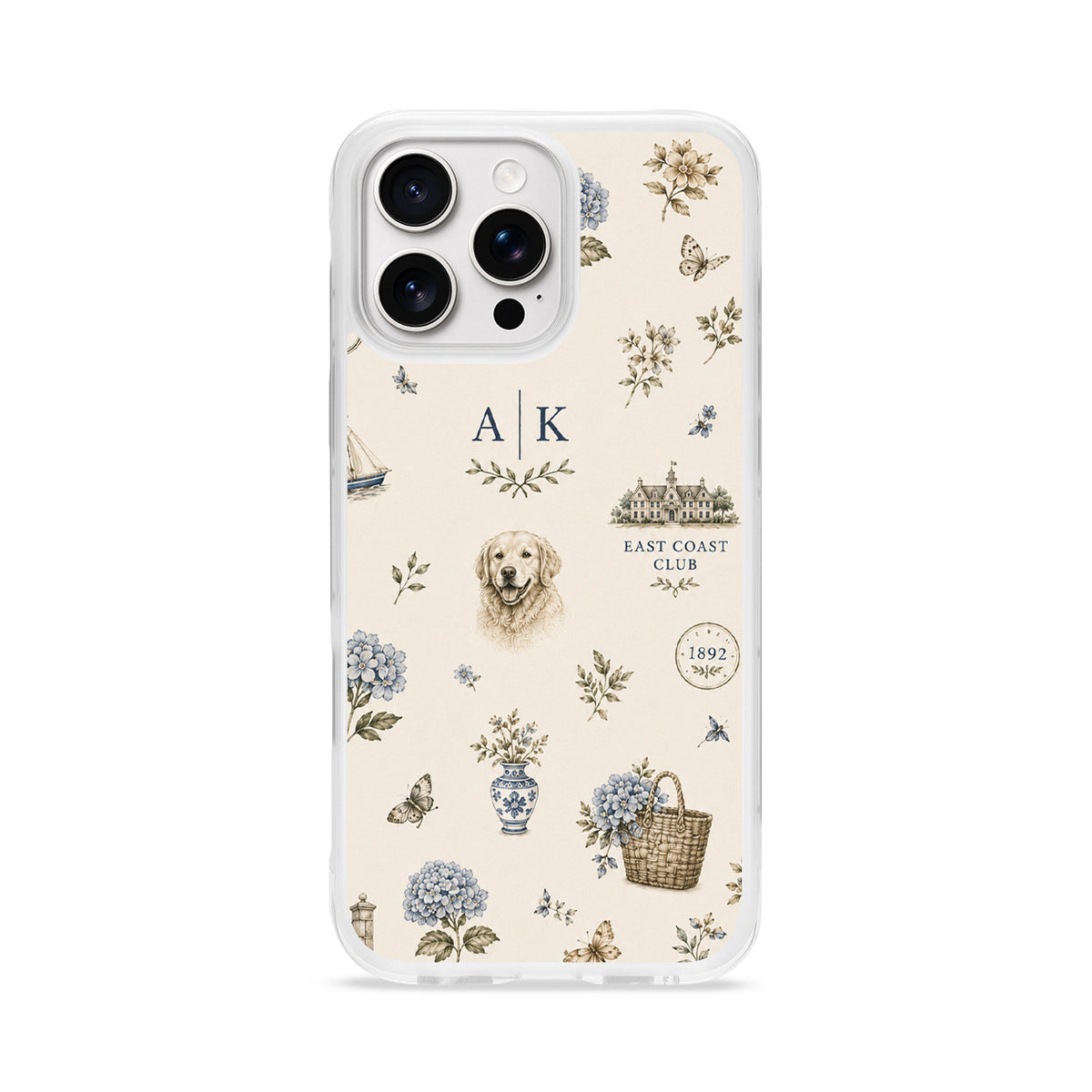 CASECASE FLORAL Series Custom iPhone Case
