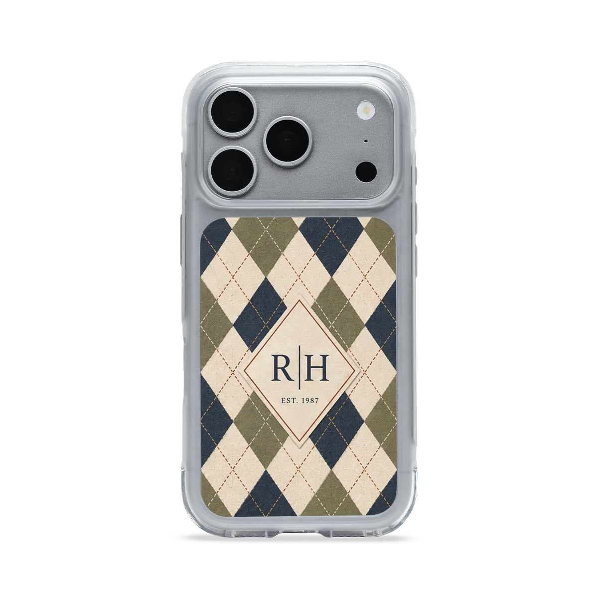 CASECASE CHECK Series Custom iPhone Case