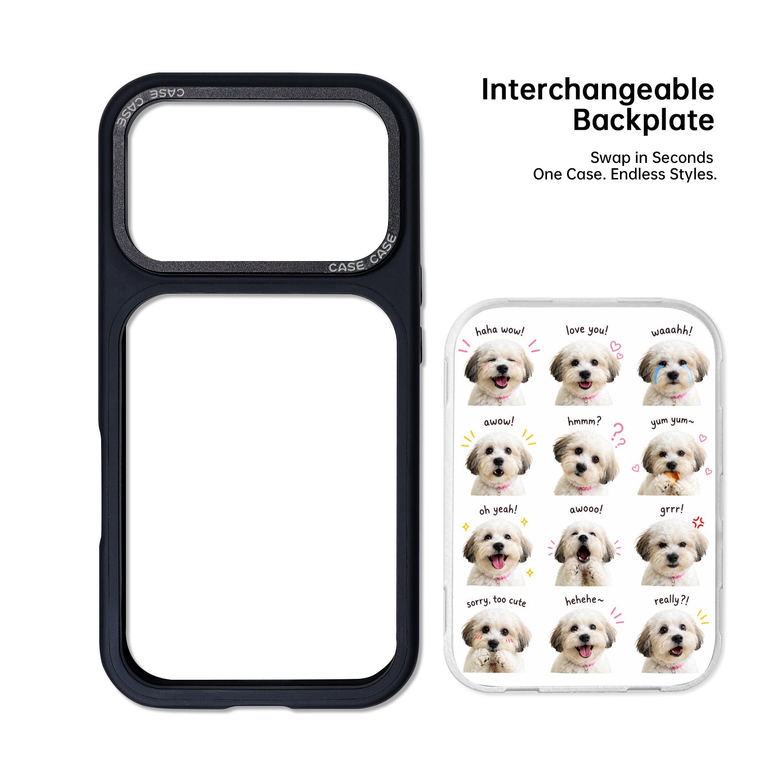 CaseCase MomentGrid™ Custom Photo Case with Interchangeable Backplate