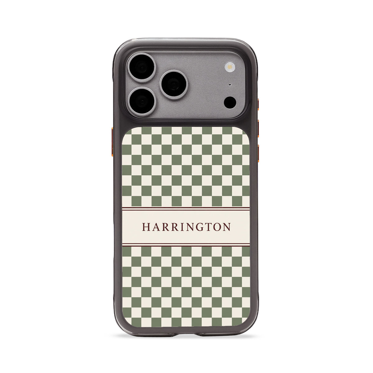 CASECASE CHECK Series Custom iPhone Case