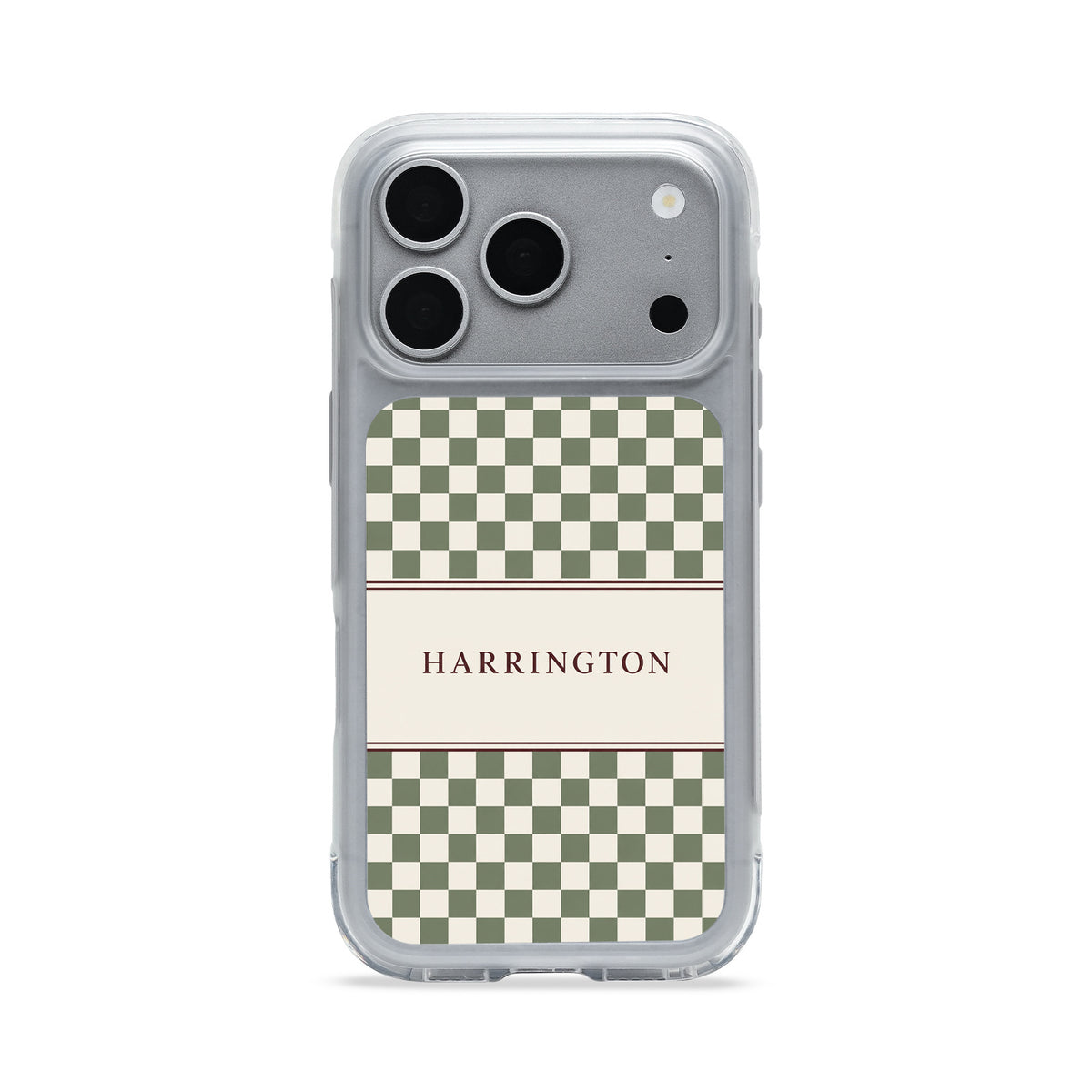 CASECASE CHECK Series Custom iPhone Case