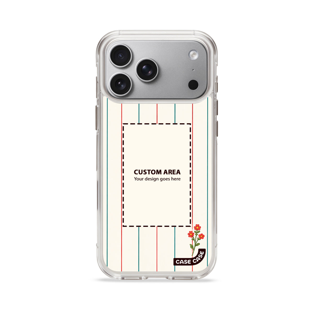 CASECASE STRIPE 01 Custom iPhone Case