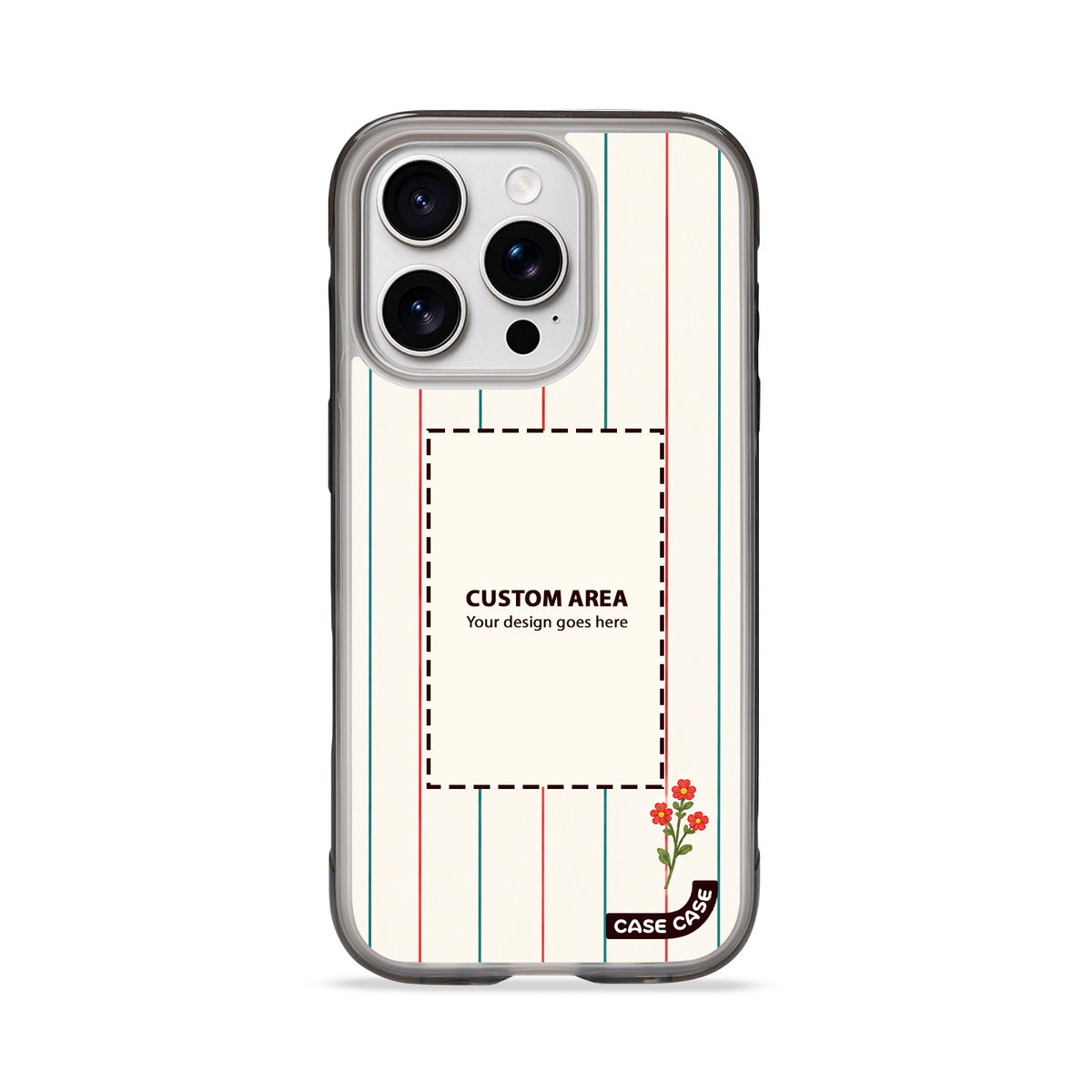 CASECASE STRIPE 01 Custom iPhone Case