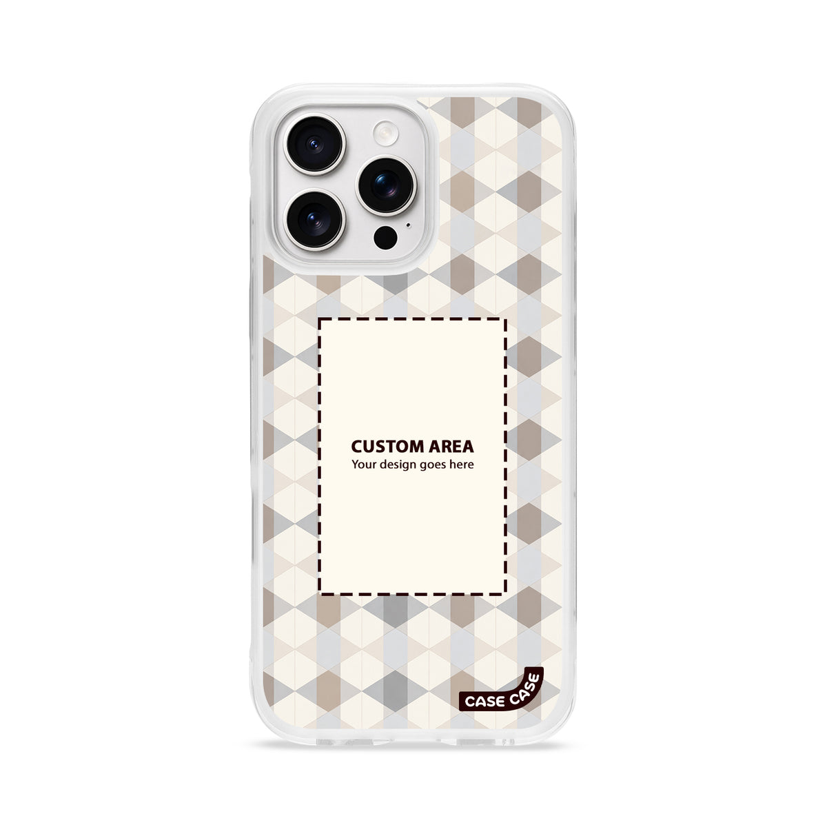 CASECASE CHECK 05 Custom iPhone Case