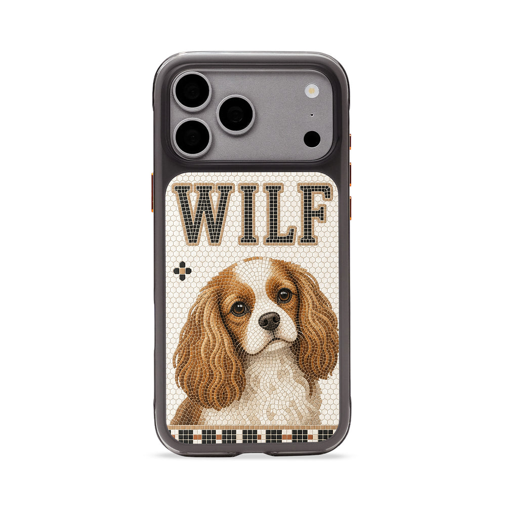 CASECASE Ivory Mosaic™ Custom Portrait Case — CHECK SERIES