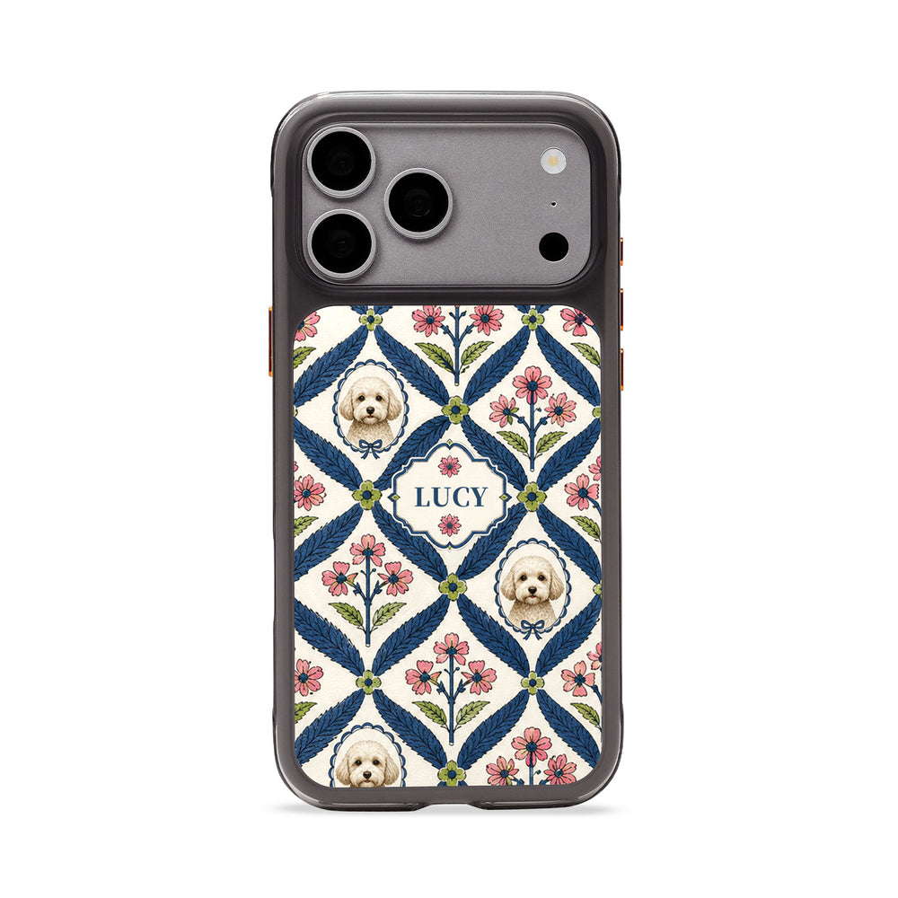 CASECASE Petal Cameo™ Custom Portrait Case — CHECK SERIES