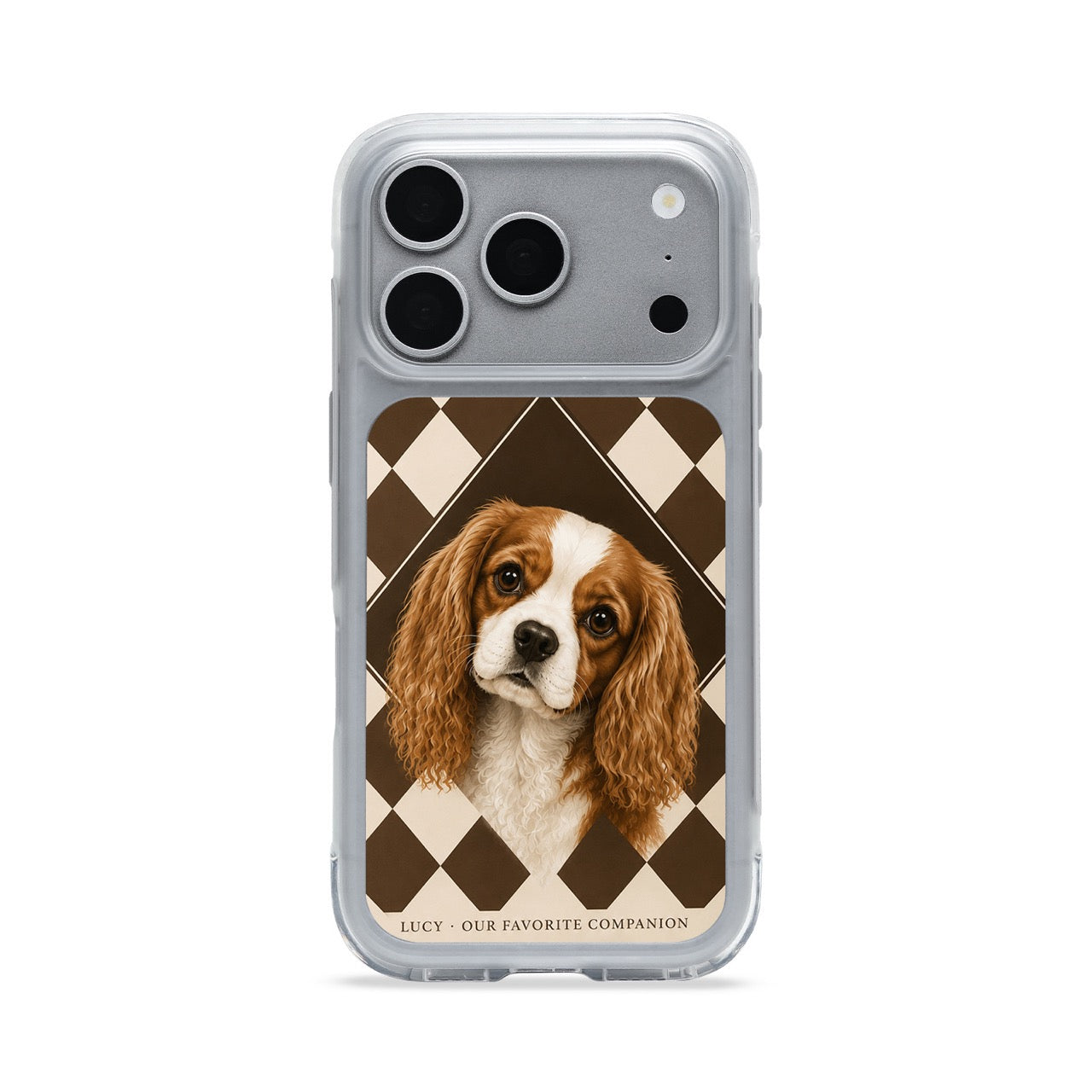 CaseCase PawCanvas™ Matte Translucent Case — Custom Backplate