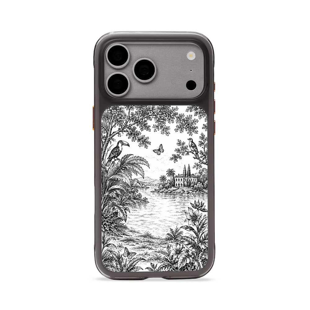 CaseCase Jardin Toile™ Custom Portrait Case — FLORAL SERIES