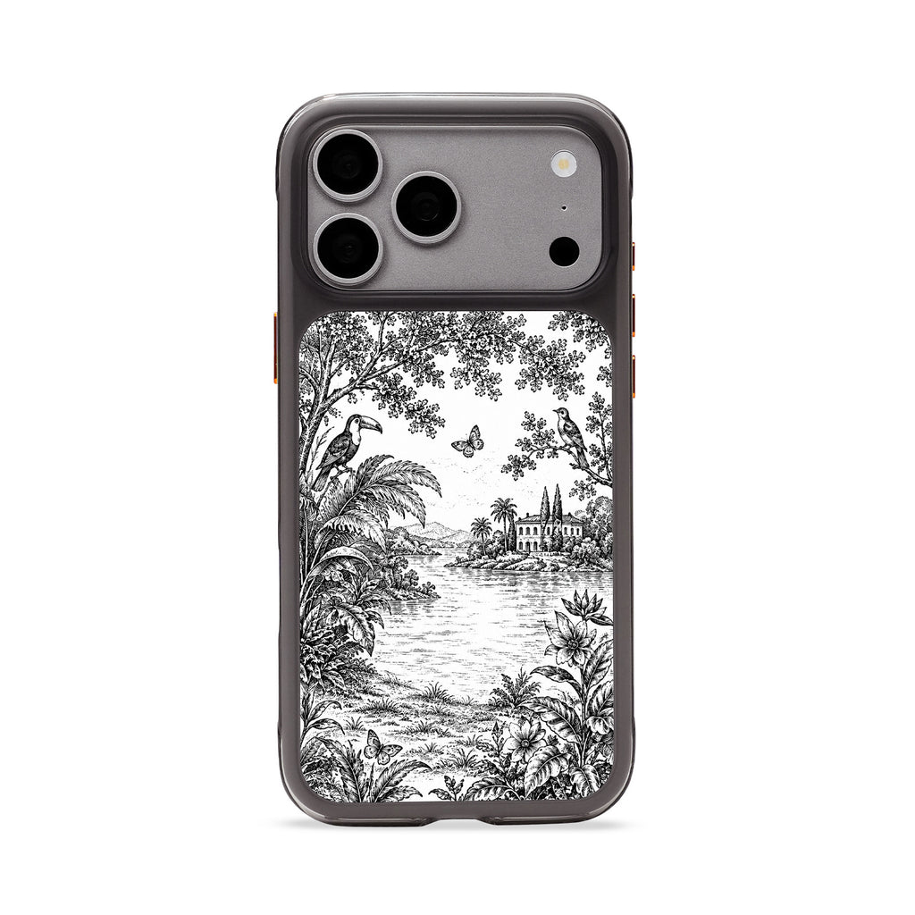CaseCase Jardin Toile™ Custom Portrait Case — FLORAL SERIES