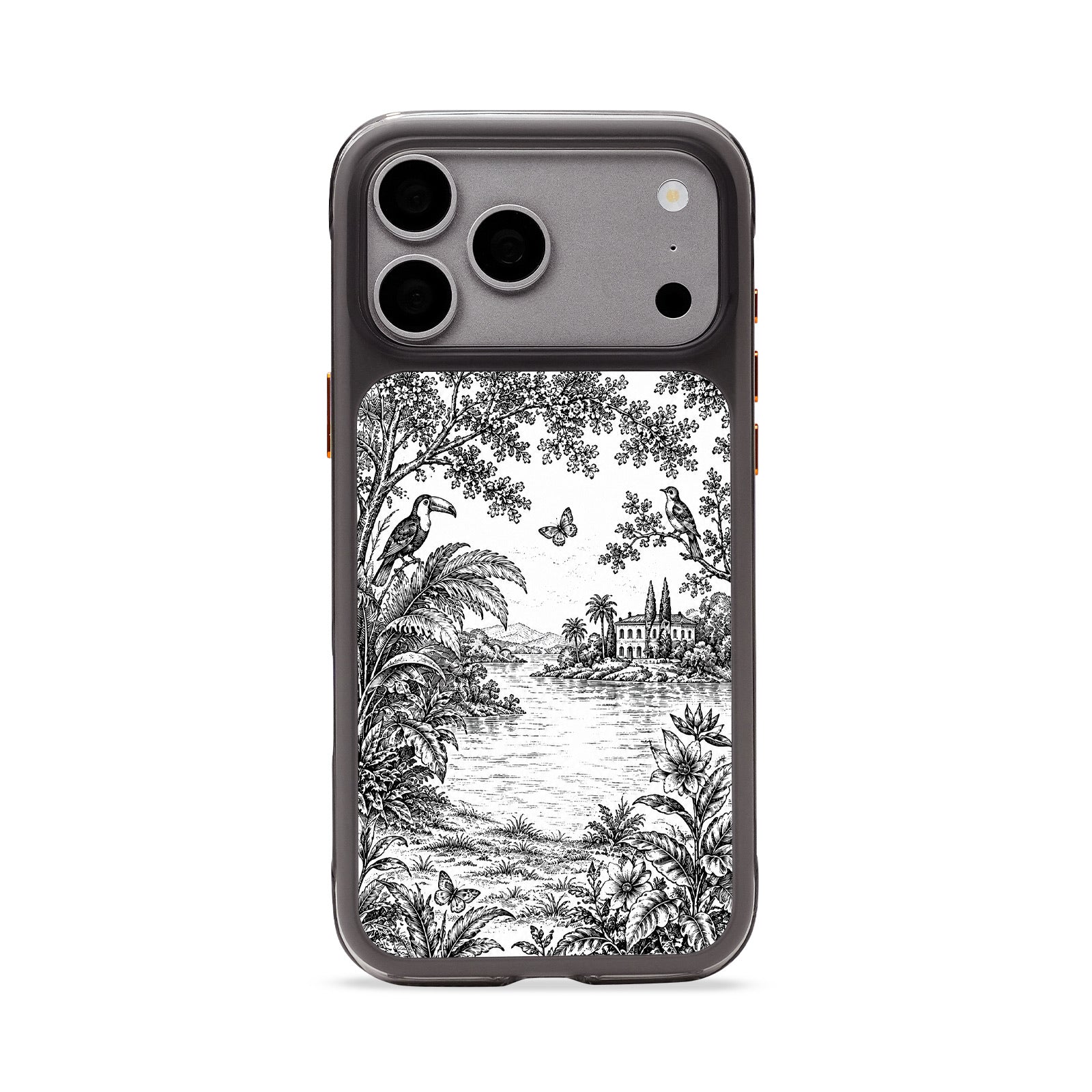 CaseCase Jardin Toile™ Custom Portrait Case — FLORAL SERIES