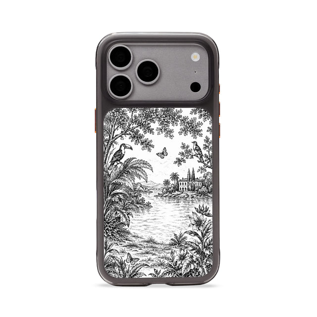 CaseCase Jardin Toile™ Custom Portrait Case — FLORAL SERIES