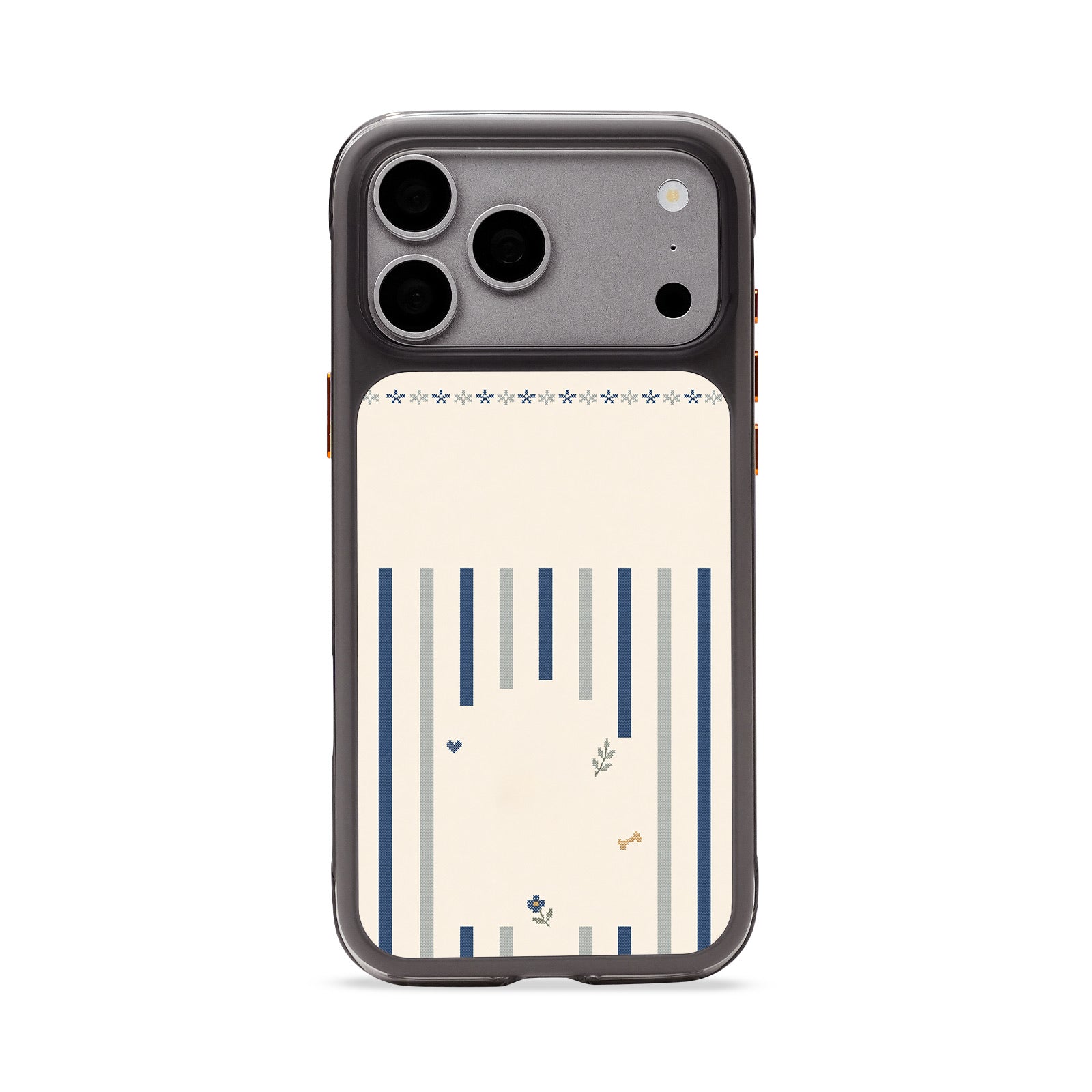 CaseCase Needlepoint Stripe™ Custom Portrait Case — STRIPE SERIES