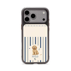 CaseCase Needlepoint Stripe™ Custom Portrait Case — STRIPE SERIES
