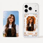 Custom UV print phone case with a glossy full-color photo design by CaseCase
