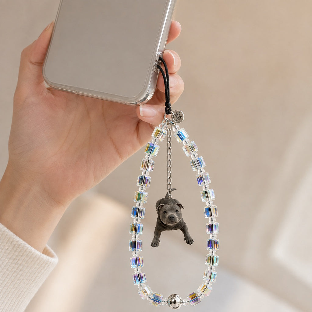 CASECASE Custom Person & Pet Figurine Phone Charm