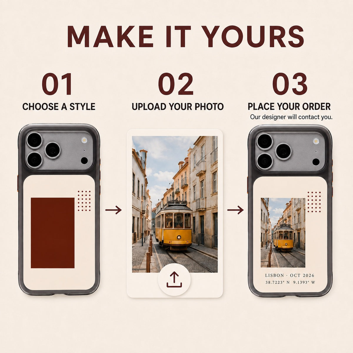 CASECASE CHECK Series Custom iPhone Case